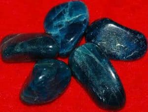 5 Tumbled Apatite Stones #1
