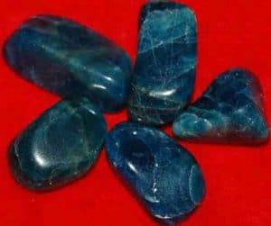 5 Tumbled Apatite Stones #4