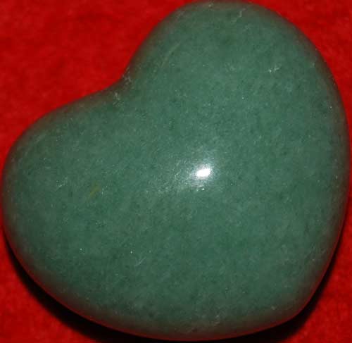Green Aventurine Heart #9