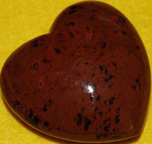 Mohagany Obsidian Heart #5