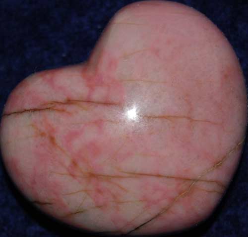 Rhodonite Heart #1