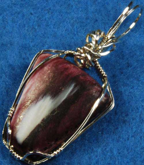 Spiny Oyster Shell Pendant #3