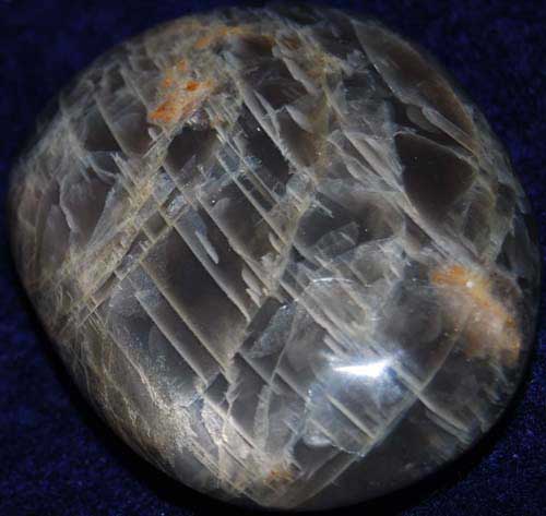 Black Moonstone Palm Stone #5