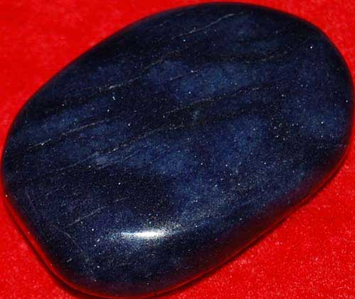 Blue Quartz Palm Stone #3