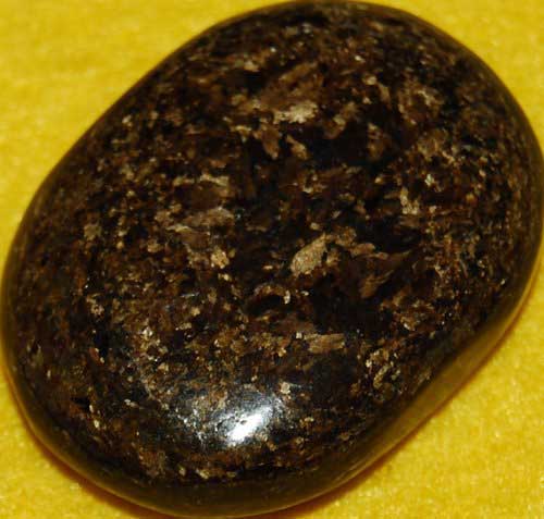 Bronzite Palm Stone #17