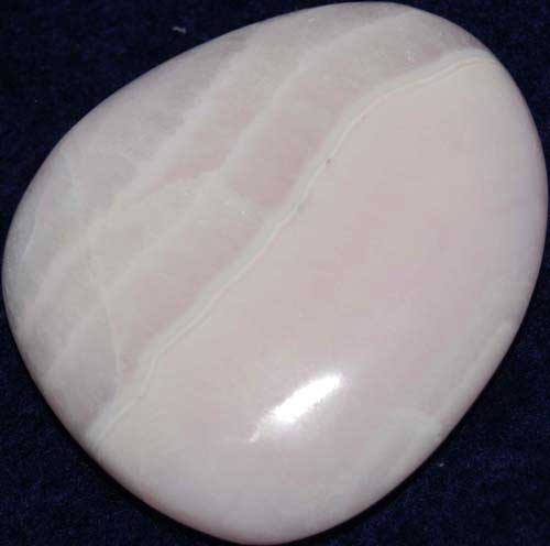 Manganoan (Pink) Calcite Palm Stone #2