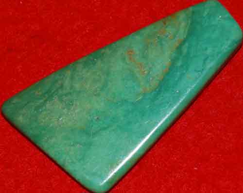 Mexican Green Turquoise Palm Stone #27