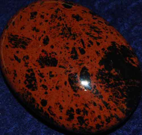 Mahogany Obsidian Soap-Shape Stone #14