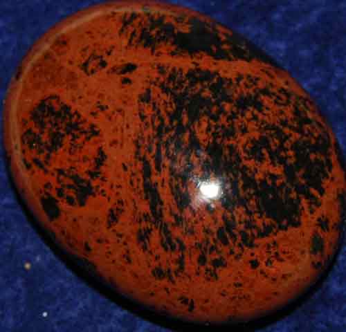 Mahogany Obsidian Soap-Shape Stone #19