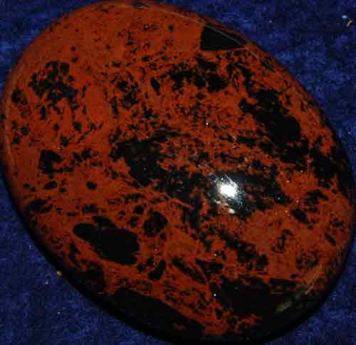 Mahogany Obsidian Soap-Shape Stone #3