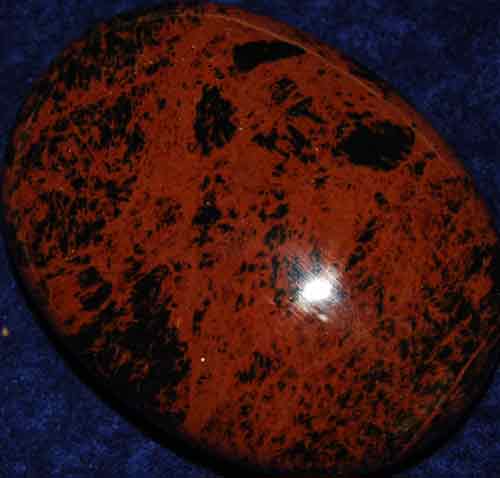 Mahogany Obsidian Soap-Shape Stone #6