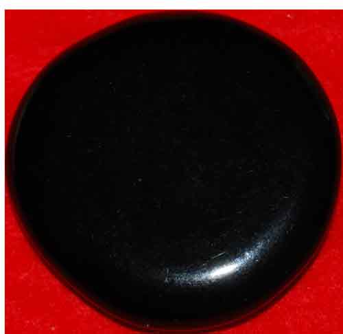 Black Obsidian Palm Stone #19