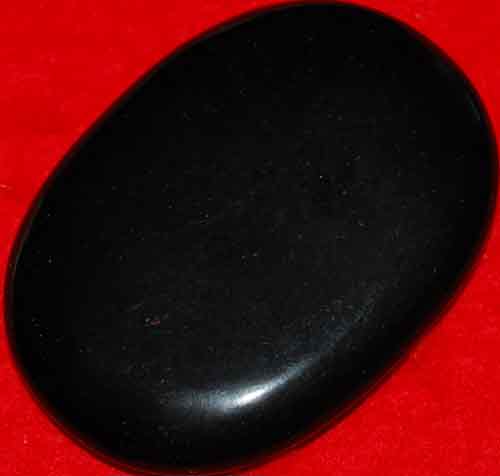 Black Obsidian Palm Stone #26