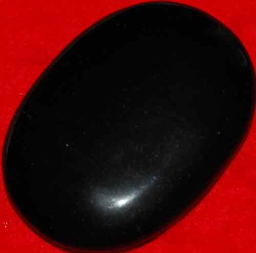Black Obsidian Palm Stone #27