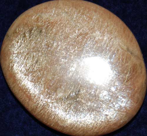 Peach Moonstone Palm Stone #16