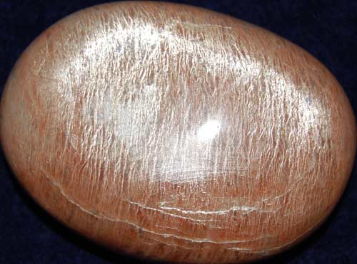 Peach Moonstone Palm Stone #23