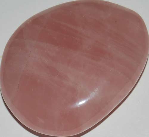 Rose Quartz Palm Stone #2