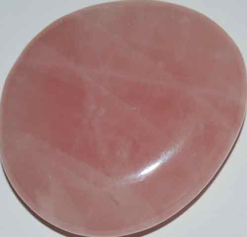 Rose Quartz Palm Stone #3