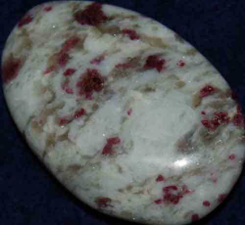 Red Tourmaline in White Quartz #1
