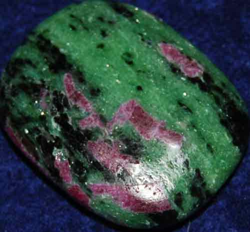 Anyolite (Ruby in Zoisite) Palm Stone #14