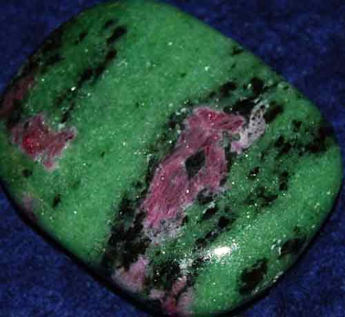 Anyolite (Ruby in Zoisite) Palm Stone #15
