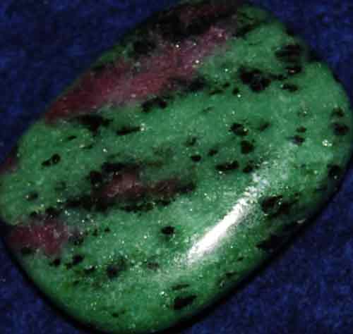 Anyolite (Ruby in Zoisite) Palm Stone #16
