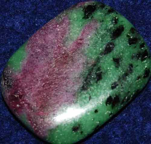 Anyolite (Ruby in Zoisite) Palm Stone #29