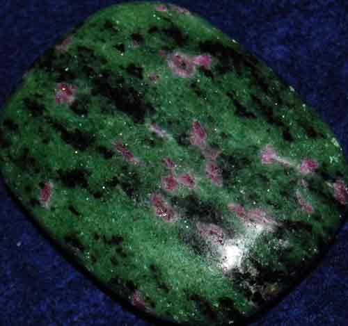 Anyolite (Ruby in Zoisite) Palm Stone #4
