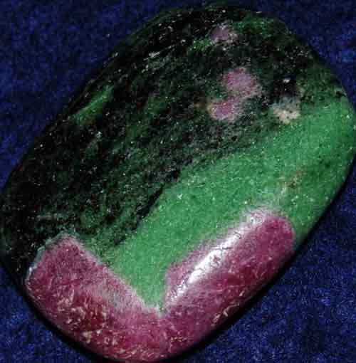 Anyolite (Ruby in Zoisite) Palm Stone #7