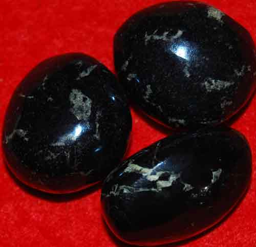 Three Covellite Tumbled Stones #15