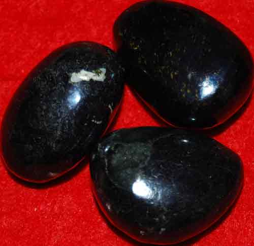 Three Covellite Tumbled Stones #16