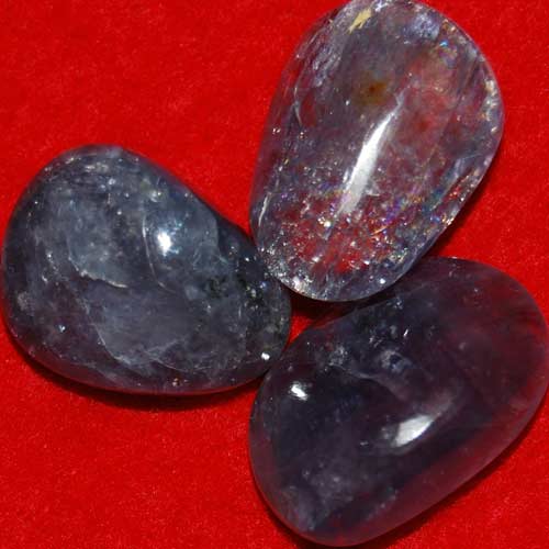 Three Iolite Tumbled Stones #5