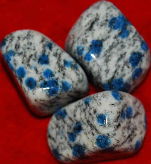 Three  K-2/Ketonite Tumbled Stones #11