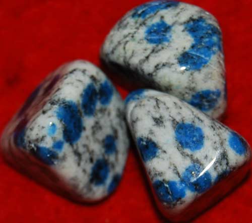 Three  K-2/Ketonite Tumbled Stones #9
