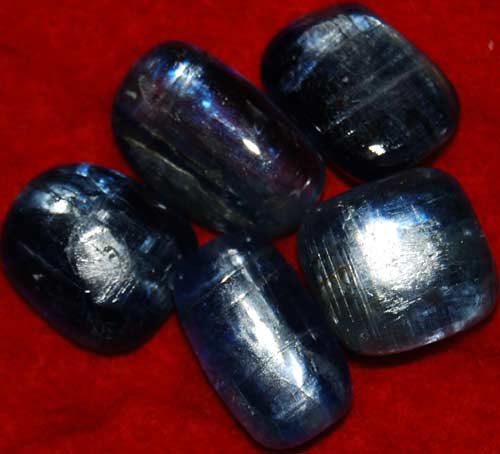 Five Kyanite Tumbled Stones #2