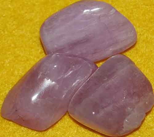 3 Nigerian Kunzite Tumbled Stones #8