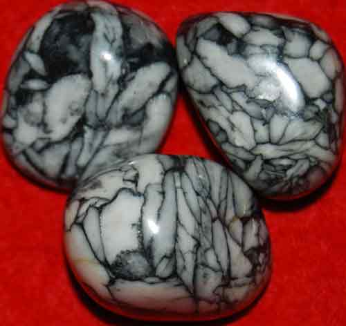 3 Pinolite Tumbled Stones #14
