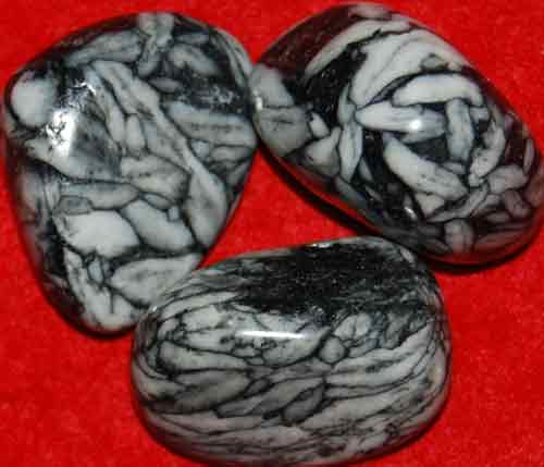 3 Pinolite Tumbled Stones #4