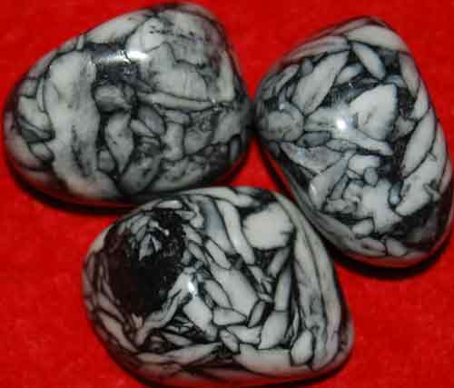 3 Pinolite Tumbled Stones #6