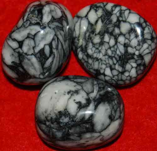 3 Pinolite Tumbled Stones #8