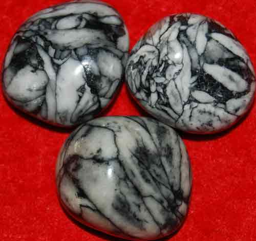 3 Pinolite Tumbled Stones #9