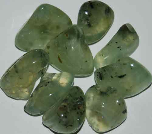 9 Prehnite Tumbled Stones (Grade AAA) #10