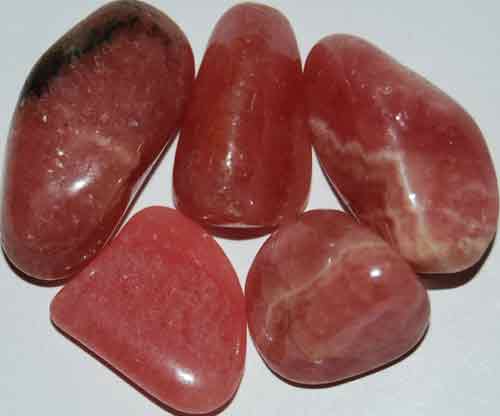 5 Rhodochrosite Tumbled Stones #15