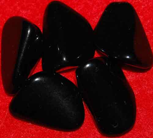 5 Schorl (Black Tourmaline) Tumbled Stones #11