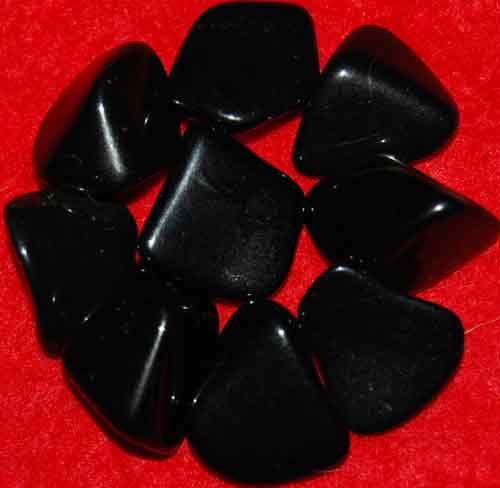 9 Schorl (Black Tourmaline) Tumbled Stones #17