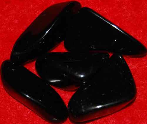 5 Schorl (Black Tourmaline) Tumbled Stones #4