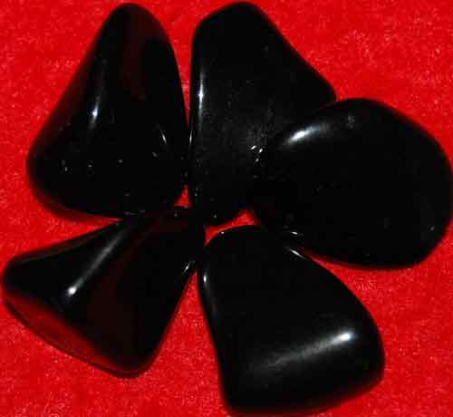 5 Schorl (Black Tourmaline) Tumbled Stones #7