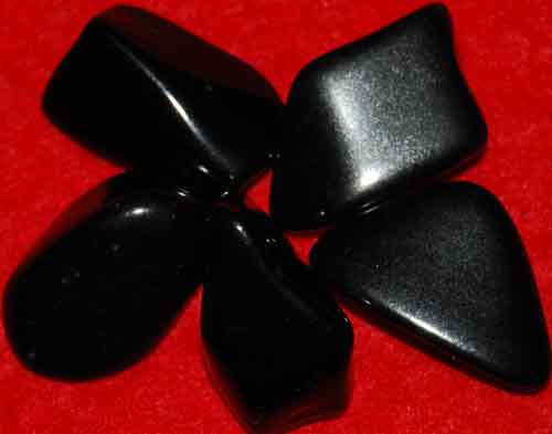 5 Schorl (Black Tourmaline) Tumbled Stones #9