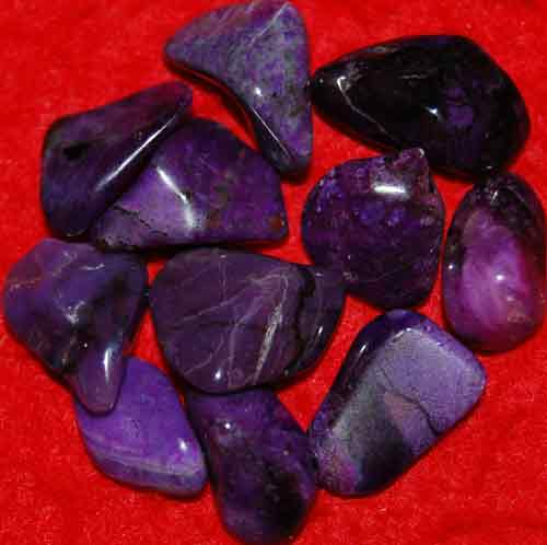 11 Sugilite Tumbled Stones #7
