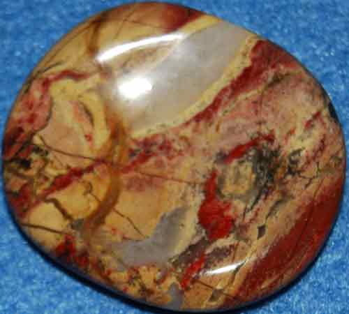 Brecciated Jasper Worry Stone #15